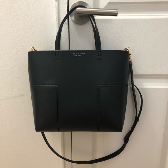 !!SOLD!! Tory Burch Block Mini Tote - Picture 1 of 6